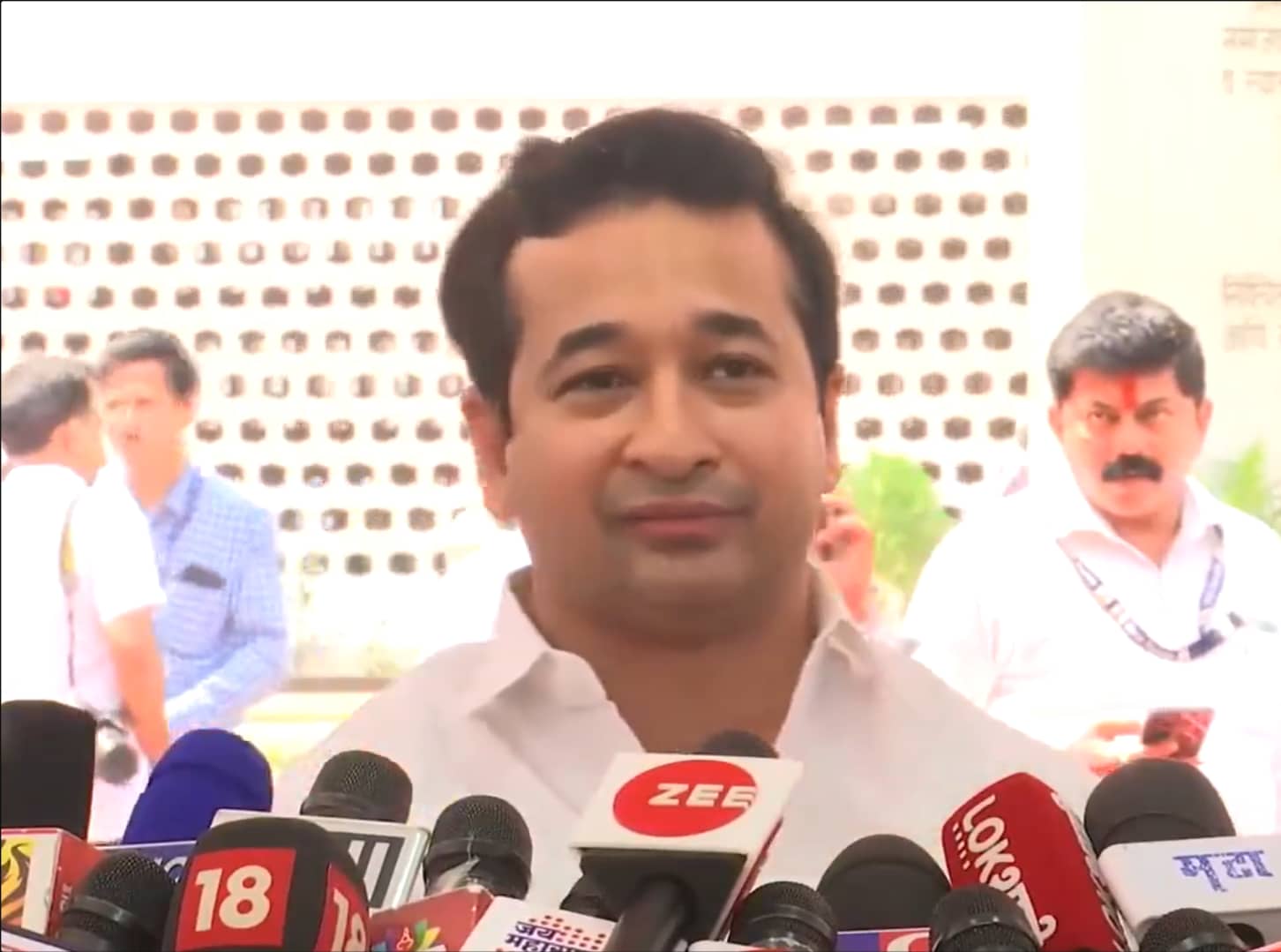 BJP Leader Nitesh Rane Responds to Shiv Sena MP Sanjay Raut’s Statement