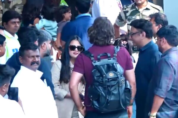 Dhoni and Sakshi Set Off for Ambani-Merchant Pre-Wedding Celebrations