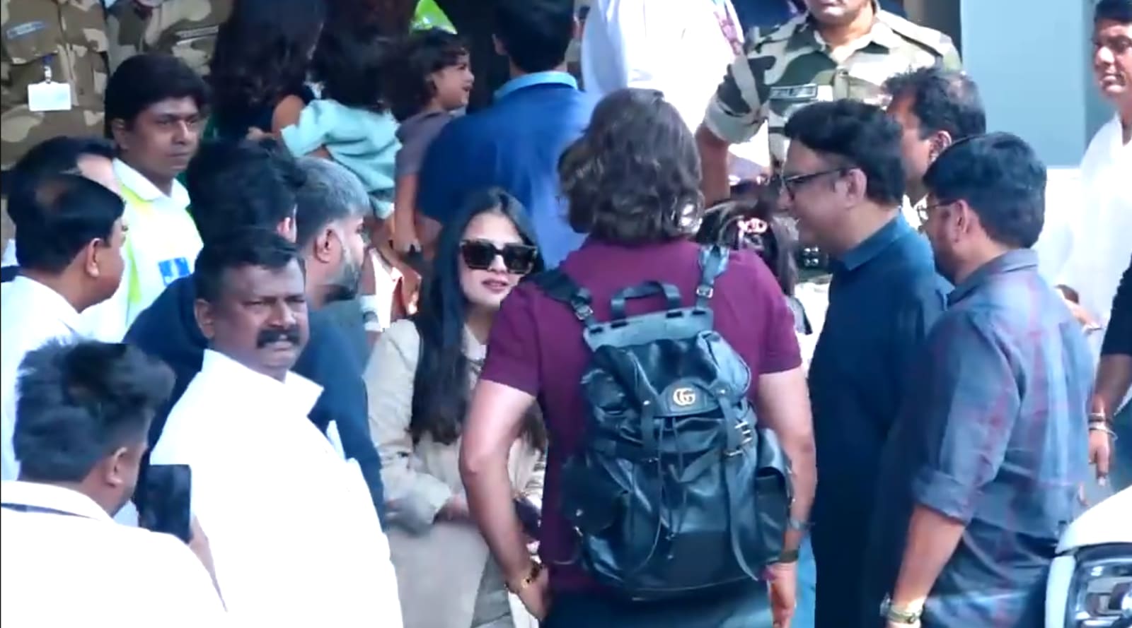 Dhoni and Sakshi Set Off for Ambani-Merchant Pre-Wedding Celebrations